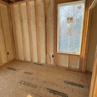 Wall Insulation in new home construction